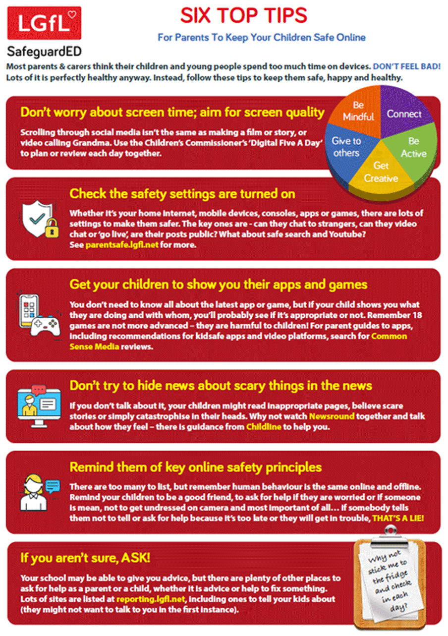 Keeping Your Child Safe Online